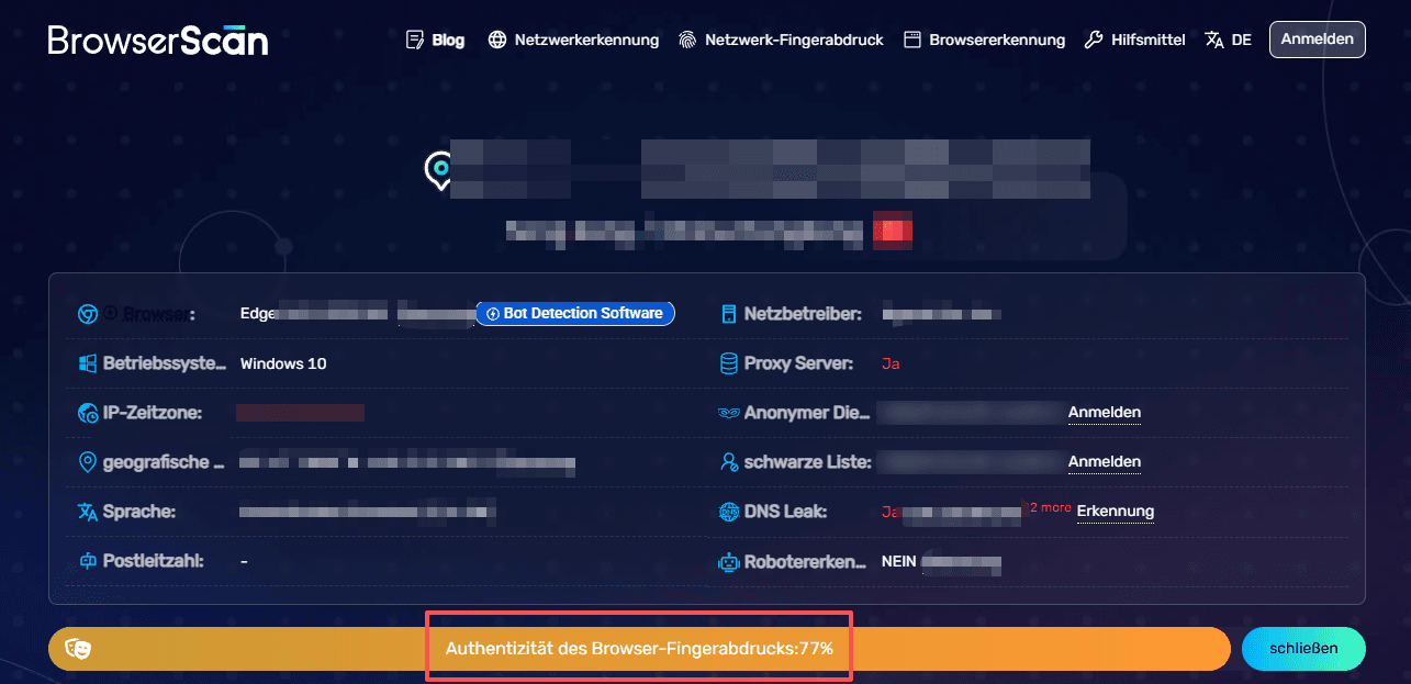 BrowserScan