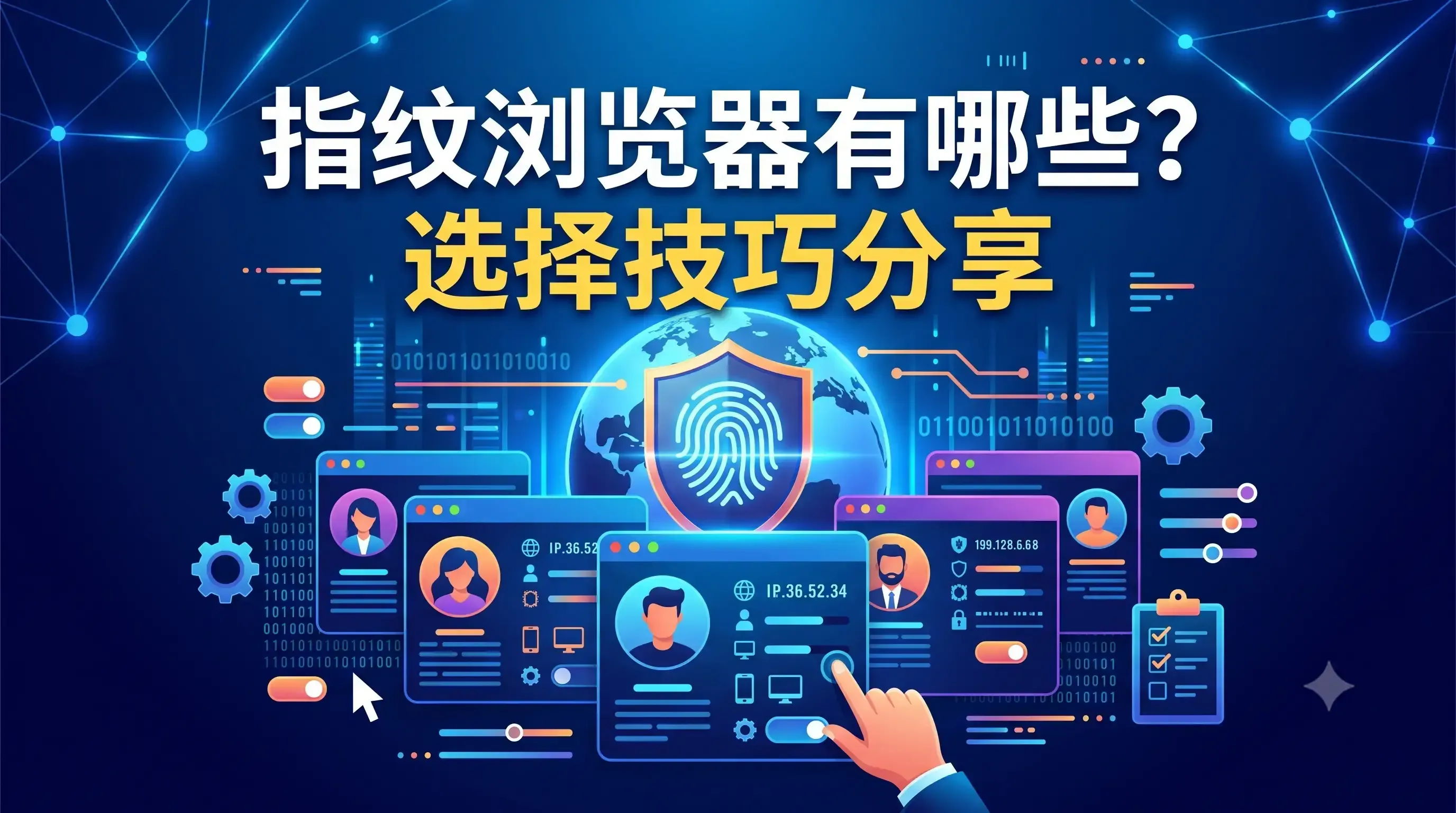 指纹浏览器有哪些?选择技巧分享