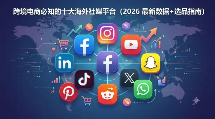 跨境电商必知的十大海外社媒平台(2026 最新数据+选品指南).webp