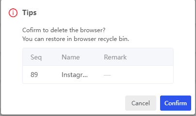 2 Delete Confirmation 1