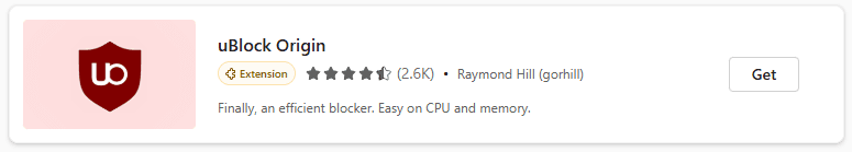 uBlock Origin