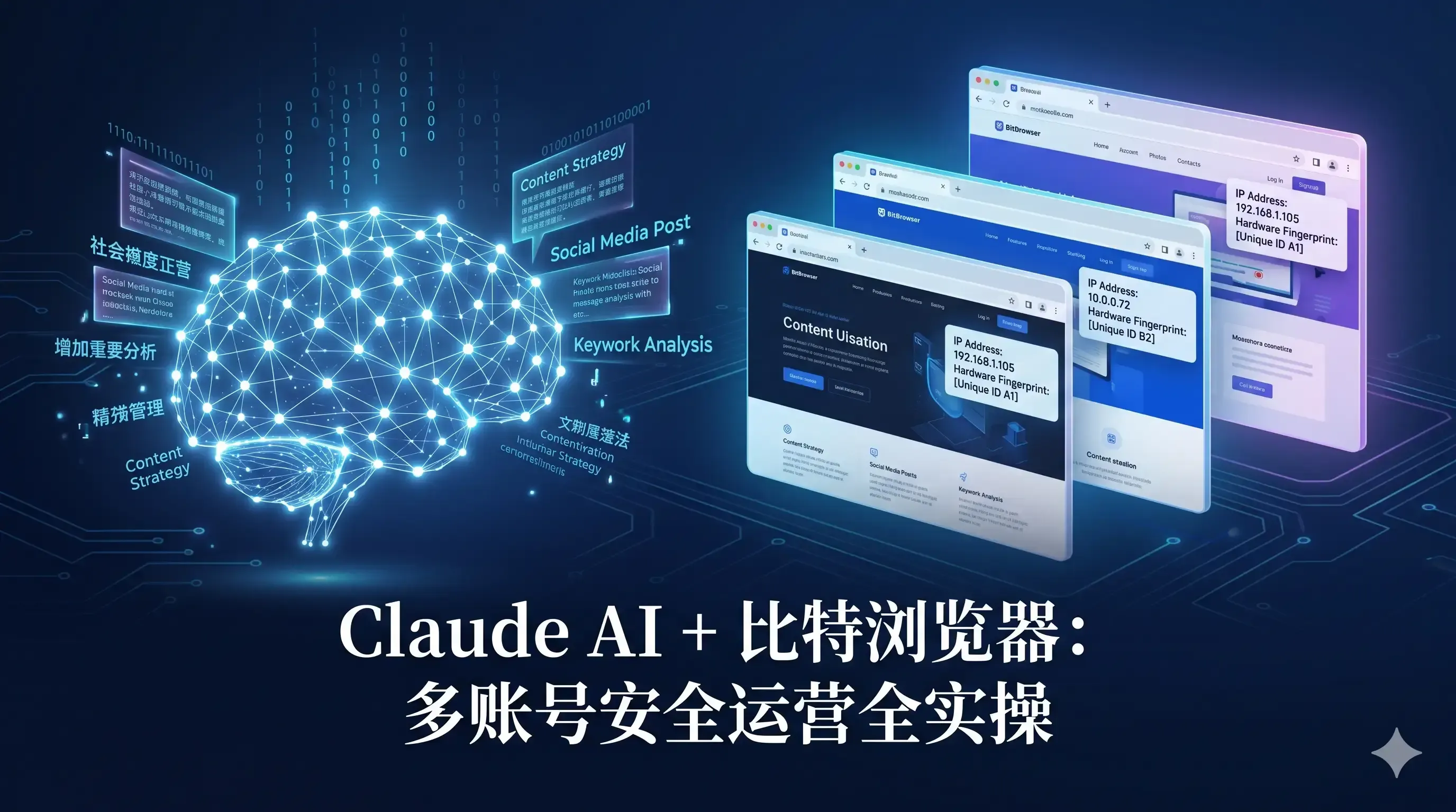 跨境社媒矩阵怎么玩？Claude AI批量操作社媒方案.webp
