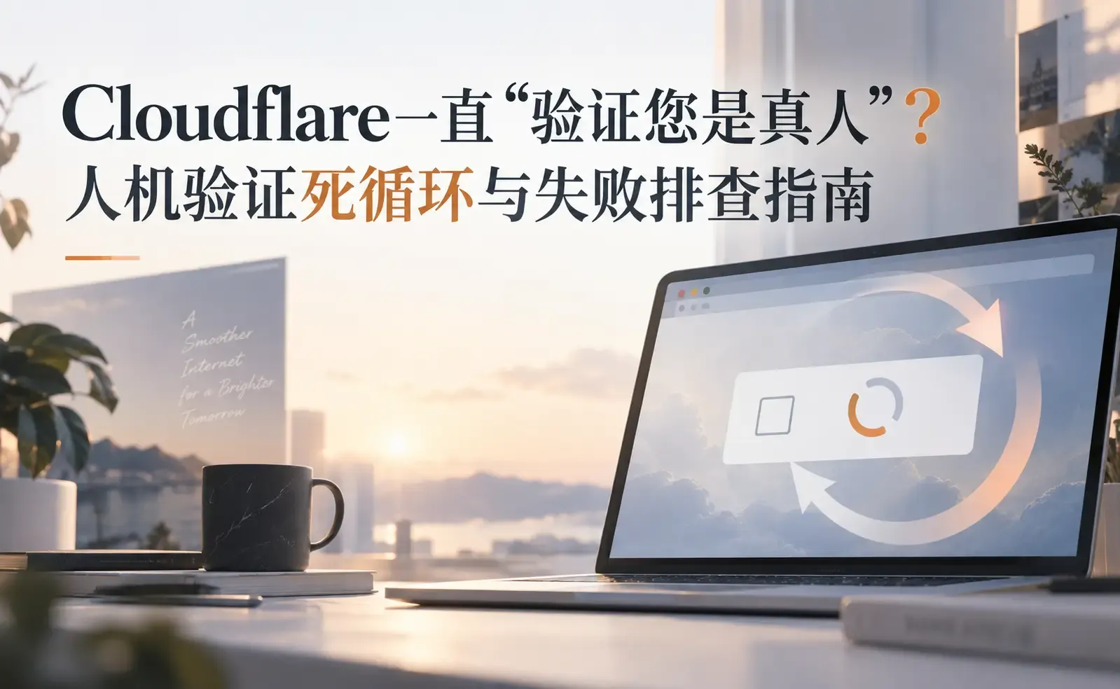 Cloudflare一直“验证您是真人”?人机验证死循环与失败排查指南.webp
