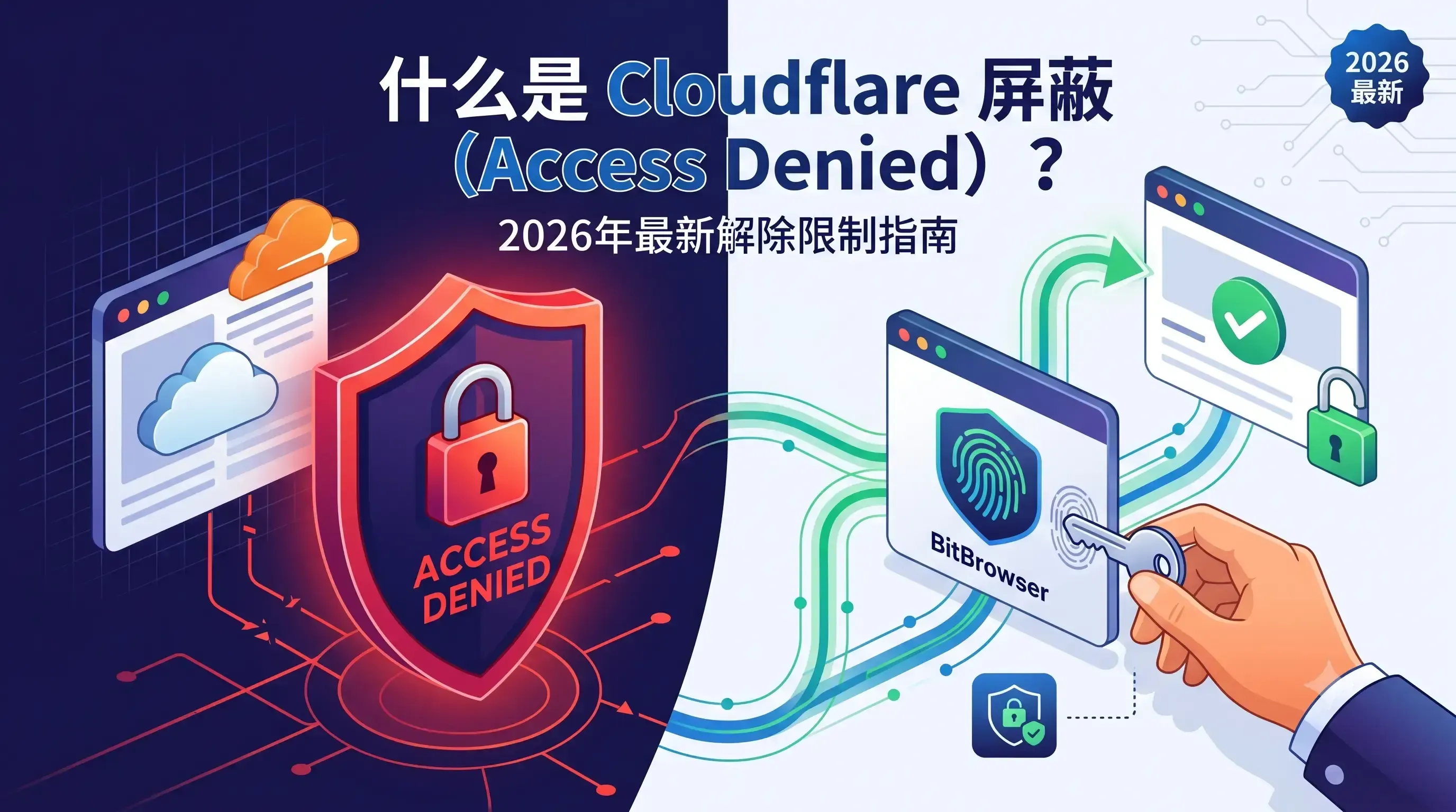 什么是 Cloudflare 屏蔽（Access Denied）？2026年最新解除限制指南.webp