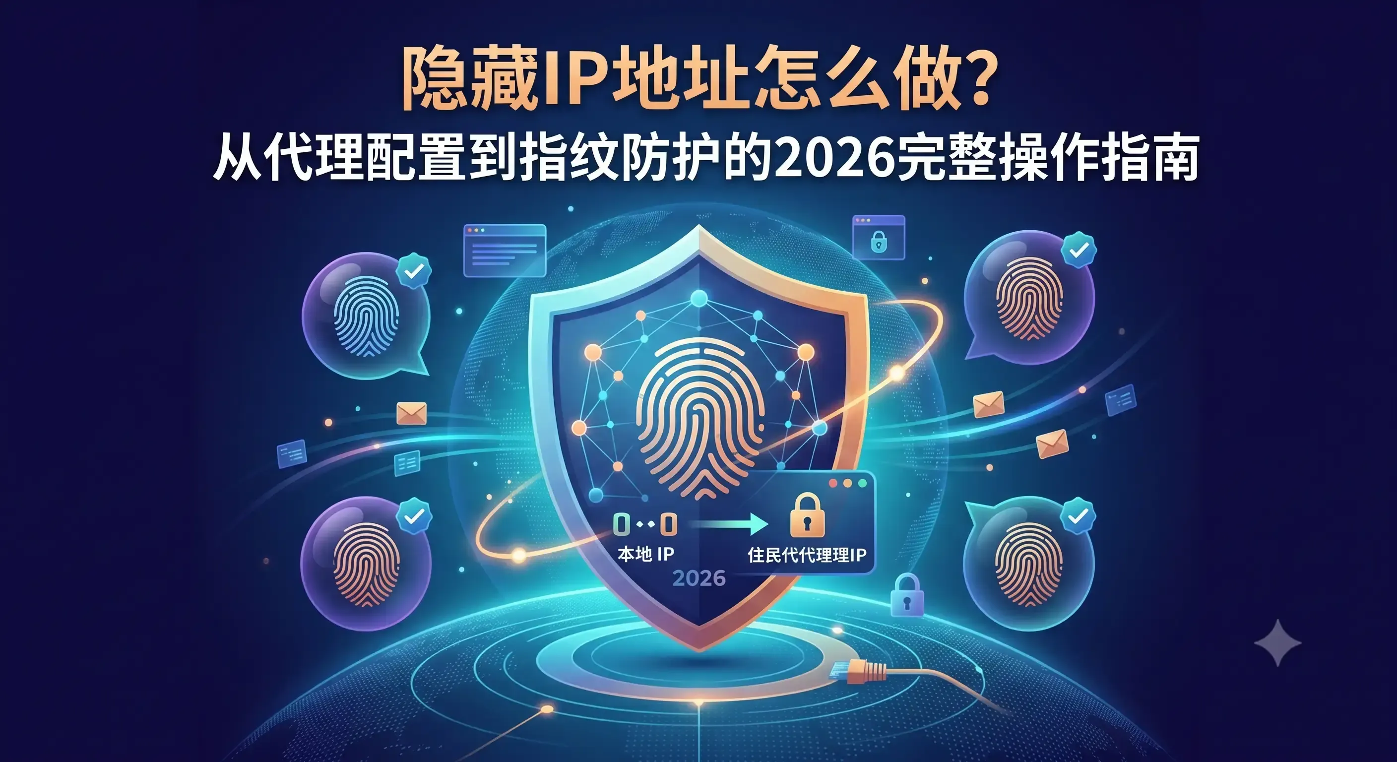 隐藏IP地址怎么做?从代理配置到指纹防护的2026完整操作指南.webp