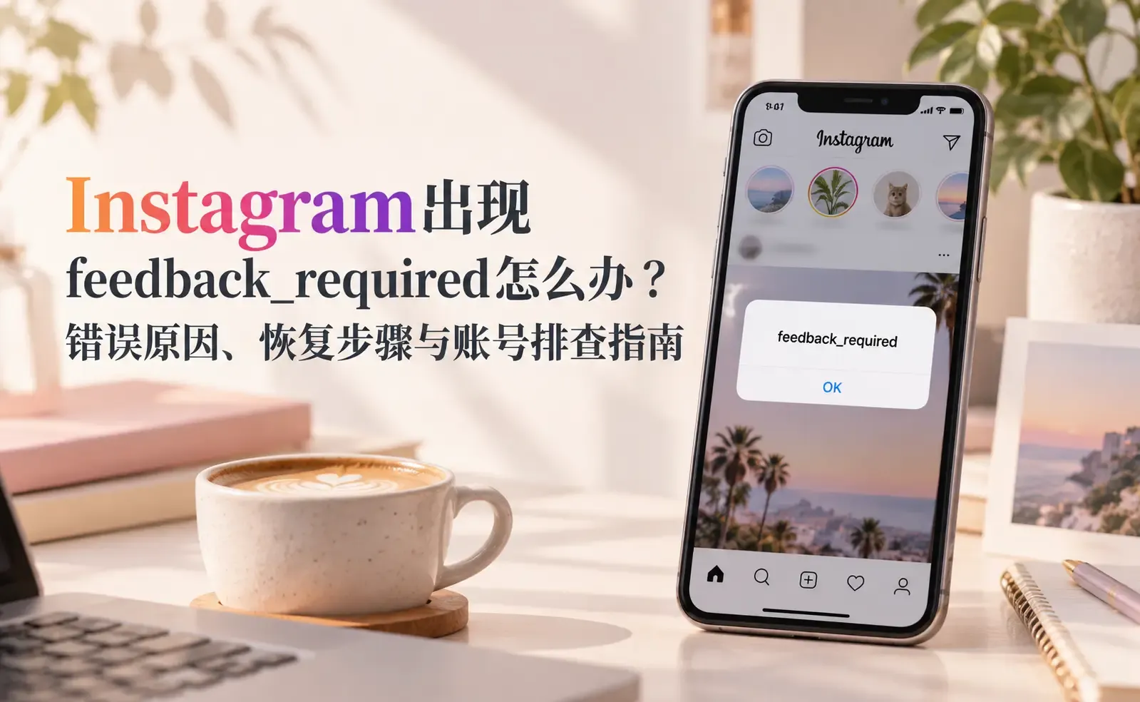 Instagram出现feedback_required怎么办?错误原因、恢复步骤与账号排查指南.webp