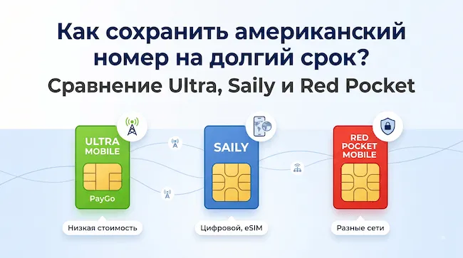 Как сохранить американский номер на долгий срок Сравнение Ultra, Saily и Red Pocket.webp