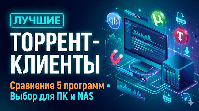 Лучшие торрент-клиенты сравнение 5 программ для торрентов и magnet-ссылок, выбор для ПК и NAS.png