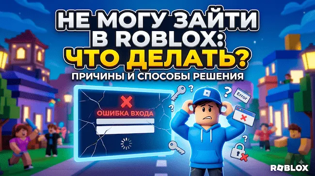 Не могу зайти в Roblox что делать Причины и способы решения.webp
