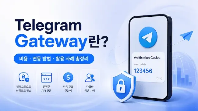 Telegram Gateway란 요금, API 연동 방법과 활용 사례.webp