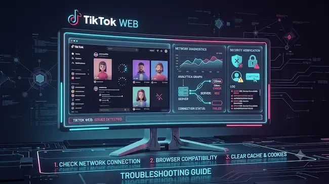 틱톡(TikTok) 웹 버전 접속 불가·무한 로딩·로그인 오류 완벽 해결 가이드.webp