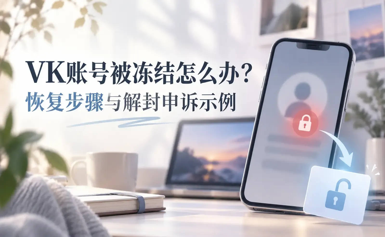 VK账号被冻结怎么办？恢复步骤与解封申诉示例.webp
