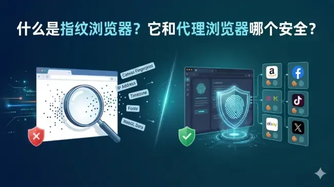 什么是指纹浏览器？它和代理浏览器哪个安全？.webp