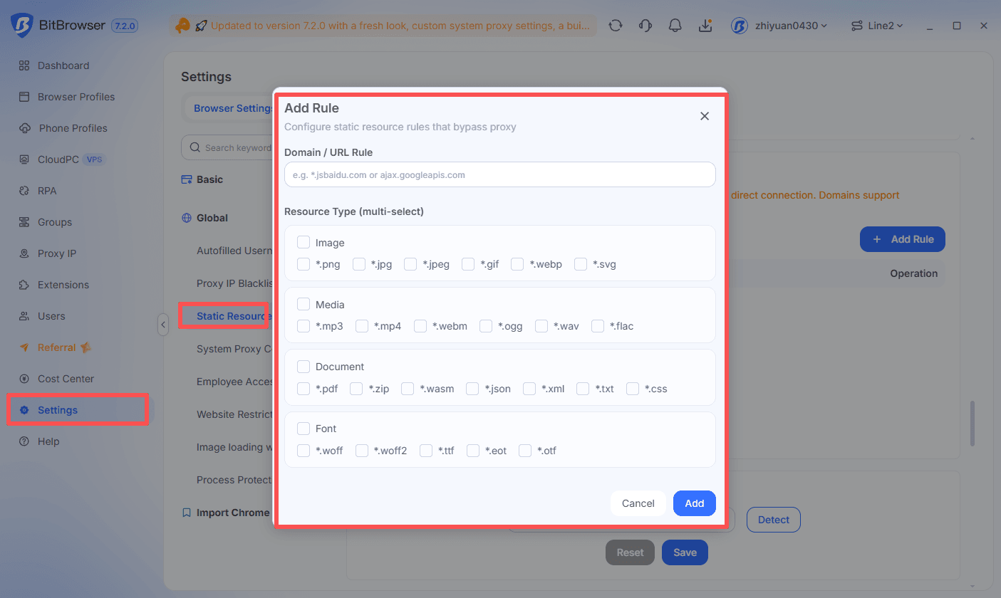 proxy bypass