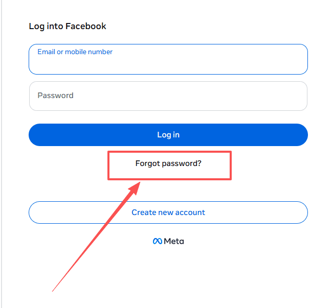 Forgotten password
