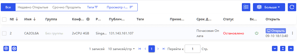 Управление облачными ПК BitBrowser
