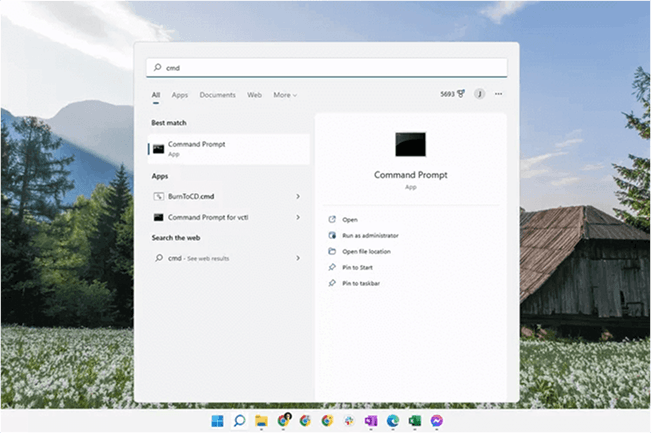 Open Command Prompt